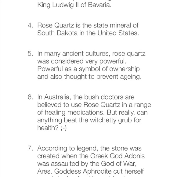 Sweet Rose Quartz Necklace - Picture 12 of 13